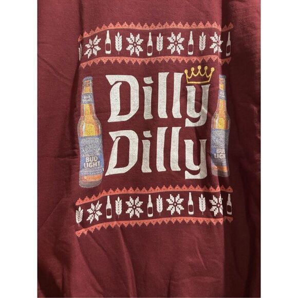 Dilly Dilly Bud Light Sweatshirt size Large - Picture 2 of 2